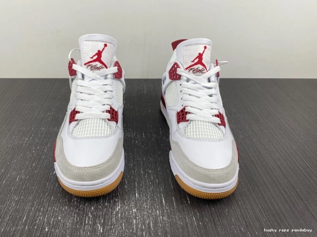 Rep Husky Jordan 4 Red SB Retro Pine DR5415-160 0818